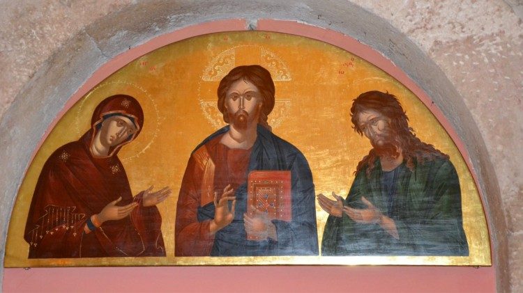 2025.12.14 Deesis. Vergine, Battista, supplica Cristo