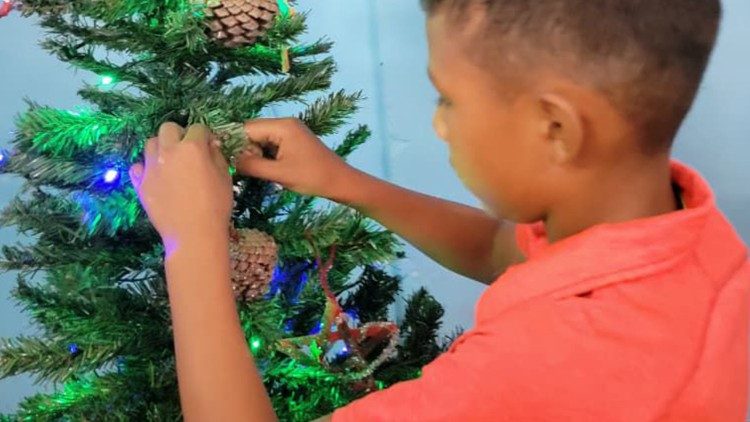 Uno dei bambini di Libros libres