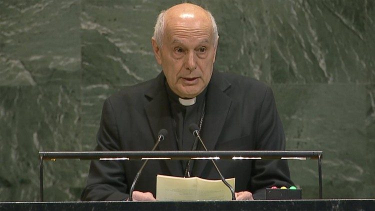 L'arcivescovo Gabriele Caccia, Nunzio Apostolico e Osservatore Permanente della Santa Sede presso le Nazioni Unite, è intervenuto ieri 17 dicembre a New York.