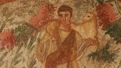 «Հովիւ Քրիստոս»ի խճանկարը