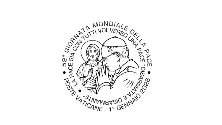 Il volume che raccoglie l’intera produzione filatelica vaticana e gli annulli posti in uso nel 2025