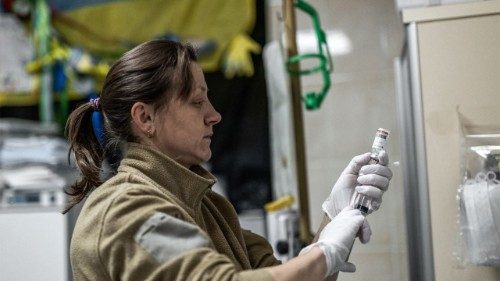 Olena, de Italia a Ucrania para estar junto a quienes mueren en el frente