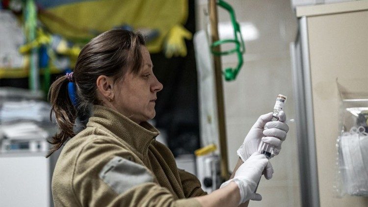 Olena, médica ucraniana 