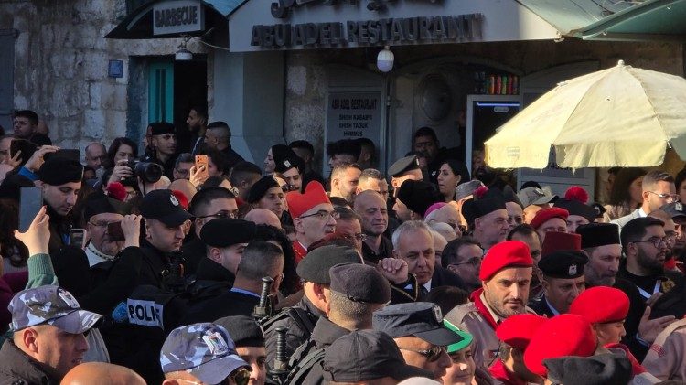 Cardinal Pizzaballa arrives in Bethlehem