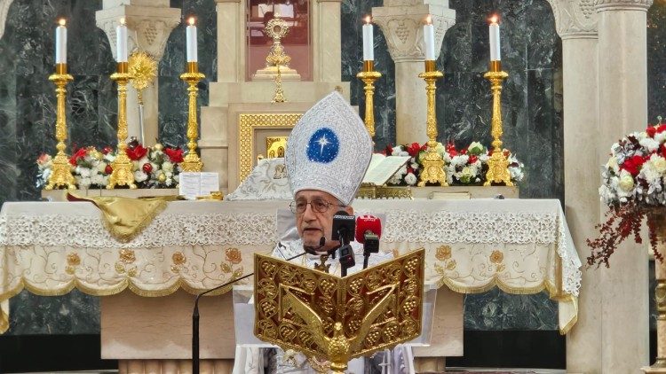 2025.12.26   Sua Beatitudine Raphaël Bedros XXI Minassian, patriarca di Cilicia degli armeni celebrando la Messa di Natale 2025
