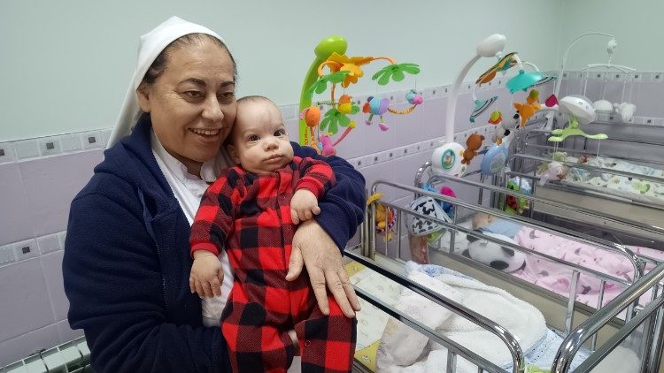 Bethlehem, the orphanage of the “Holy Family” run by the Vincentian Sisters