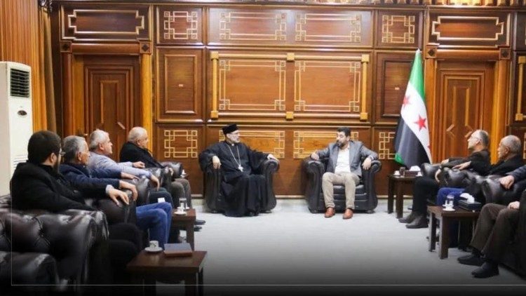 2025.02.04 Mons Narek Louisian visita il Governatore di Latakia