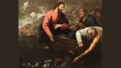 Jėzus tarė Simonui: „Nebijok! Nuo šiol jau žmones žvejosi“