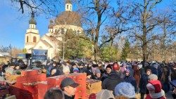 Sytuacja w Zaporożu jest bardzo trudna. Każda pomoc bezcenna (archiwum o. Luki Bovio)