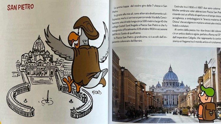 Alcune illustrazioni del libro “Il Giubileo. Un cammino tra storia e attualità". 