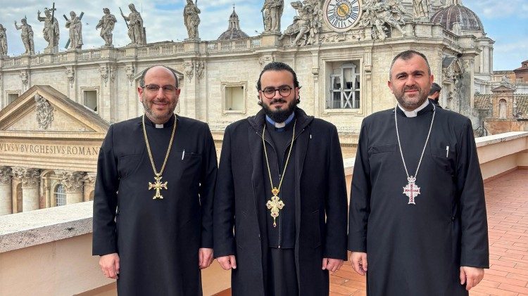 2025.02.13 Membri della Chiesa Armena apostolica di Antelias in Vaticano