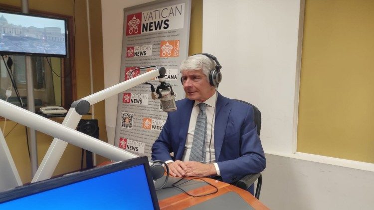 Il ministro italiano per lo Sport e i Giovani, Andrea Abodi, ospite della Radio Vaticana