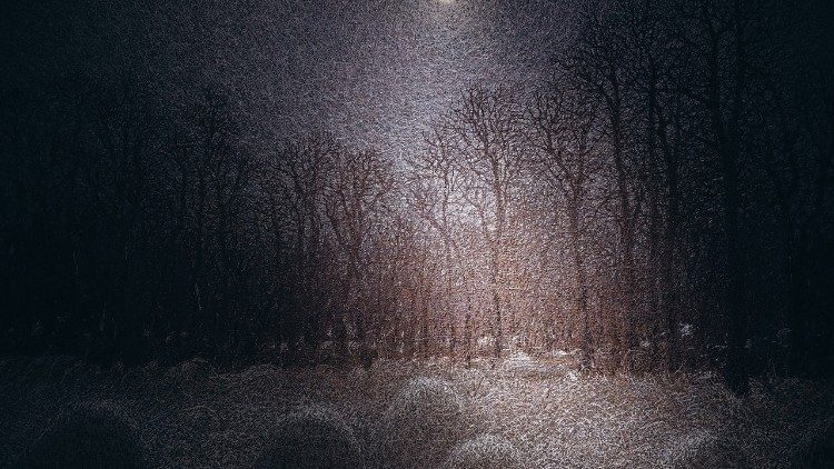 Un cuadro pintado por Ivan Marchuk con la técnica del «pliontanismo»