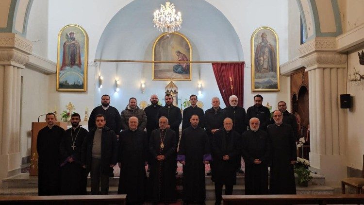 2025.02.14 Riunione del clero armeno cattolico in Libano