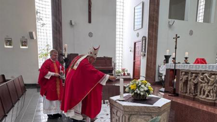 Msza św. w Johannesburgu ku czci bł. kard. Alojzego Stepinaca (diecezja kielecka)