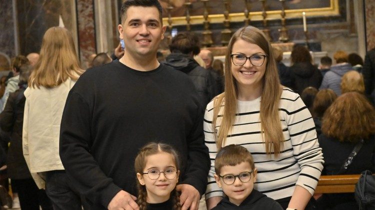 2025.02.20 Msza św. przy grobie św. Jana Pawła II (ks. Marek Weresa)