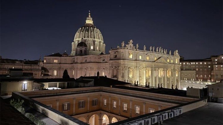 Una veduta della basilica di San Pietro