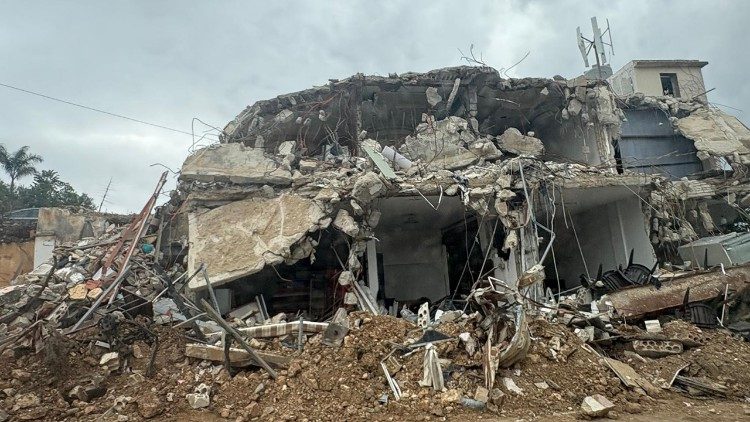 Zerstörungen im Süden des Libanon