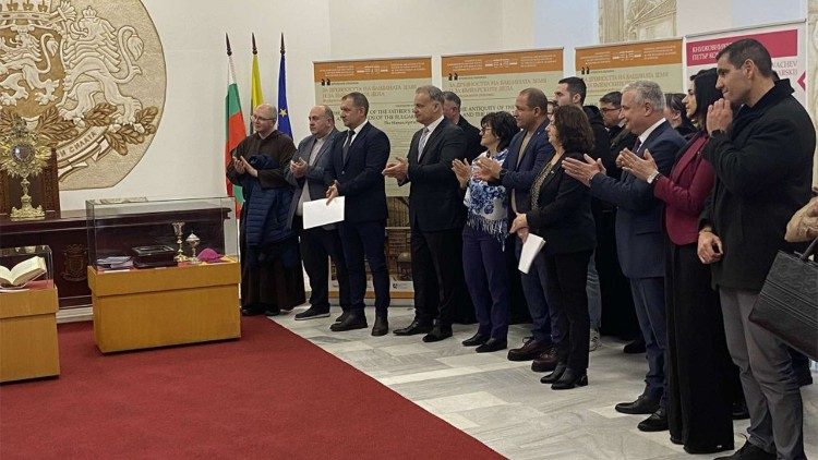 Откривене на изложбата