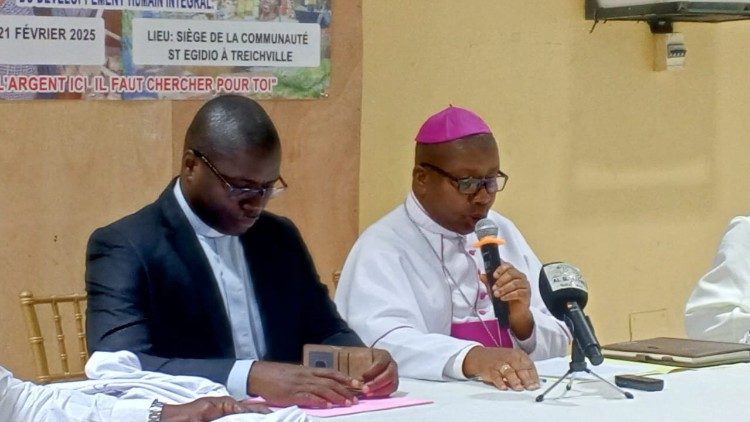 Mgr Bruno Essoh Yedoh, président de la Commission épiscopale pour la pastorale sociale et du Service du développement humain intégral (CEPas-SDHI).