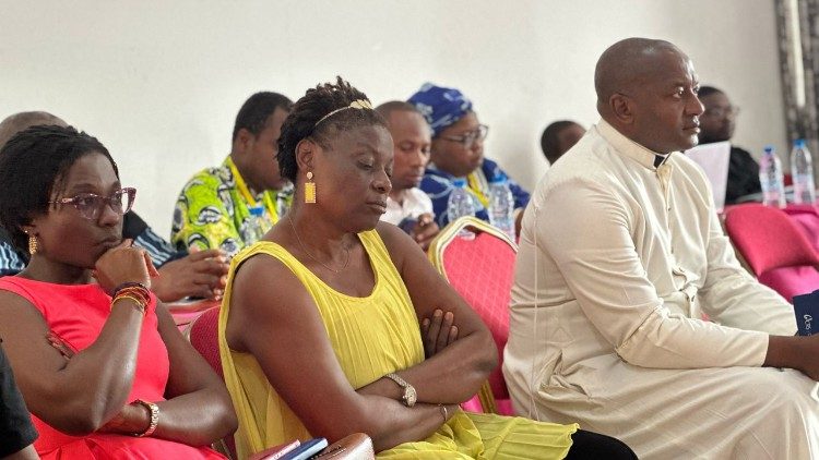 Les Communicateurs catholiques du Cameroun, au cours des travaux du 8ème Conseil national, à Yaoundé, du 24 au 27 février 2025.