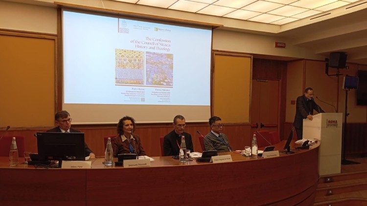 Un momento del convegno alla Gregoriana sul Concilio di Nicea