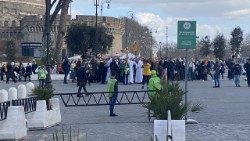 Pielgrzymi z archidiecezji paryskiej