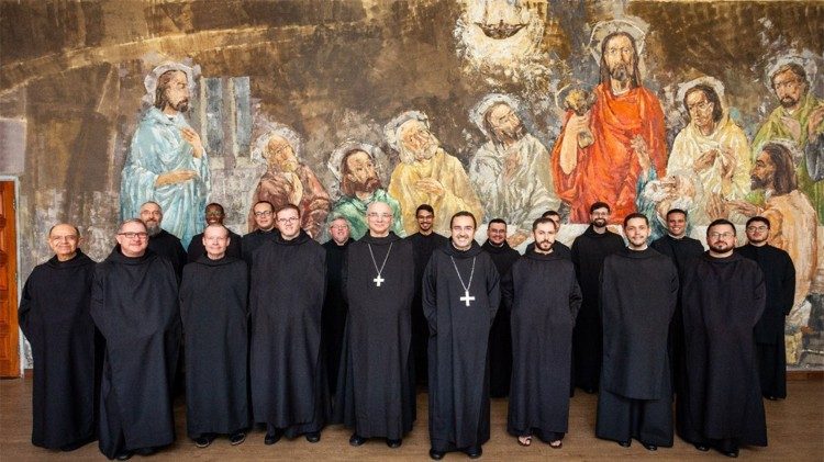 Hortobágyi Cirill bencés főapát látogatása a sao paulo-i magyar alapítású bencés közösségben Brazíliában