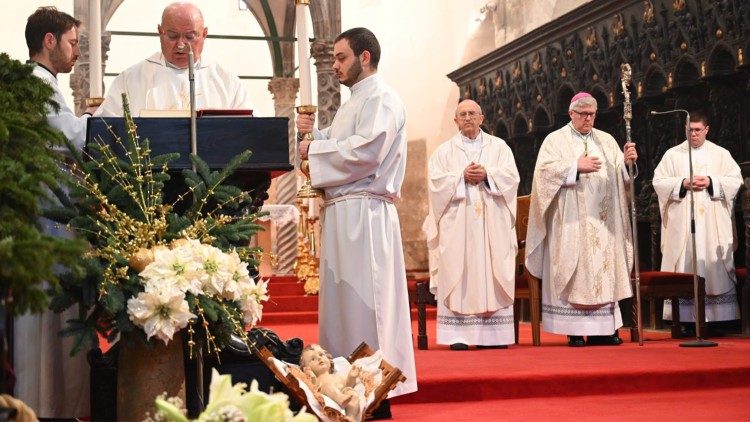 Misa na svetkovinu Marije Bogorodice u katedrali sv. Stošije u Zadru  (Foto: Ines Grbić)
