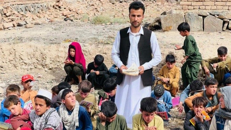 Wazir Khan con i suoi bambini