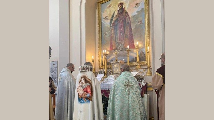 Ռաֆաէլ Մինասեան Կաթողիկոսի Պատրարիքի այցելութիւնը Պոլիս