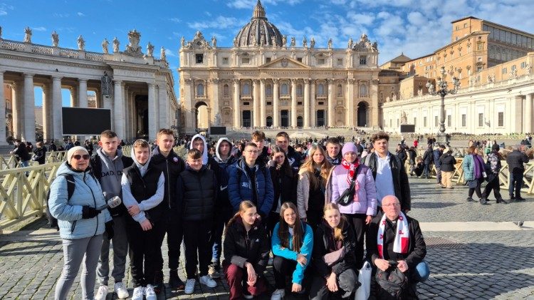 2025.01.15 Pielgrzymi z parafii Hołubla (diecezja siedlecka)