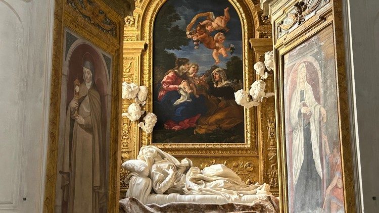 “L’estasi della Beata Ludovica” di Gian Lorenzo Bernini nella Chiesa di San Francesco a Ripa