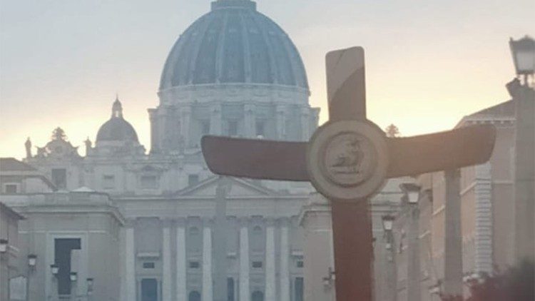 Cruz dos peregrinos do Jubileu