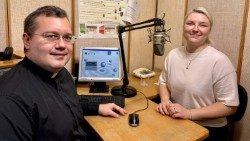 Otec Martin Jarábek a Sofia Mikulová