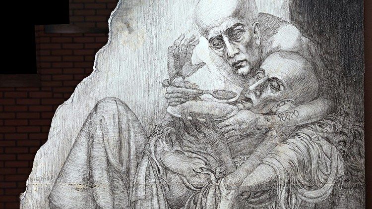 Centro San Massimiliano Kolbe a Harmęże_disegno di Marian Kołodziej (Piotr Markowski)