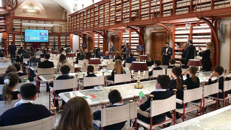 La Sala del Refettorio della Camera dei Deputati dove si è svolto il convegno "InClasse" della Fondazione Articolo 49