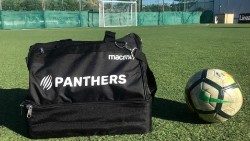 La squadra di Calcio a 5 femminile "Panthers" del Centro di Formazione Integrale dell’Università Europea di Roma