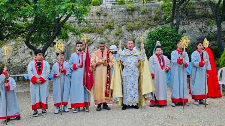 Մայիսեան աղօթքներու ջերմեռանդութեան փակումը Քեսապի մէջ։