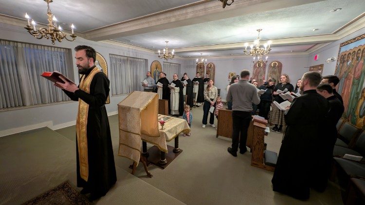 Щоденне богослужіння в каплиці семінарії св. Йосафата у Вашингтоні