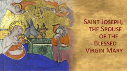 San Giuseppe sposo di Maria EN