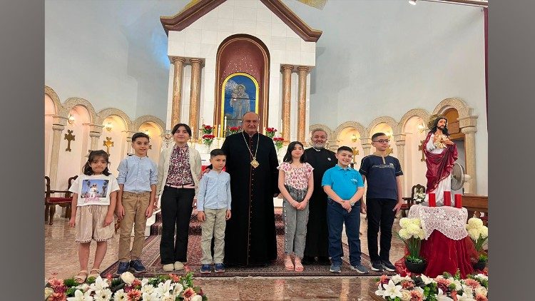 Հոգեգալստեան   տօնակատարութիւնը Պաղտատի մէջ