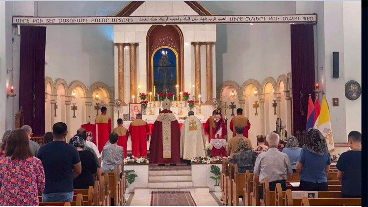 2025.06.09 Festa Pentecoste Chiesa Armeno Cattolica di Bagdad