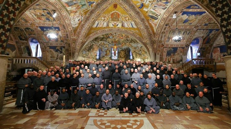 Il Capitolo generale dei Frati Minori Conventuali che ha confermato fra Trovarelli