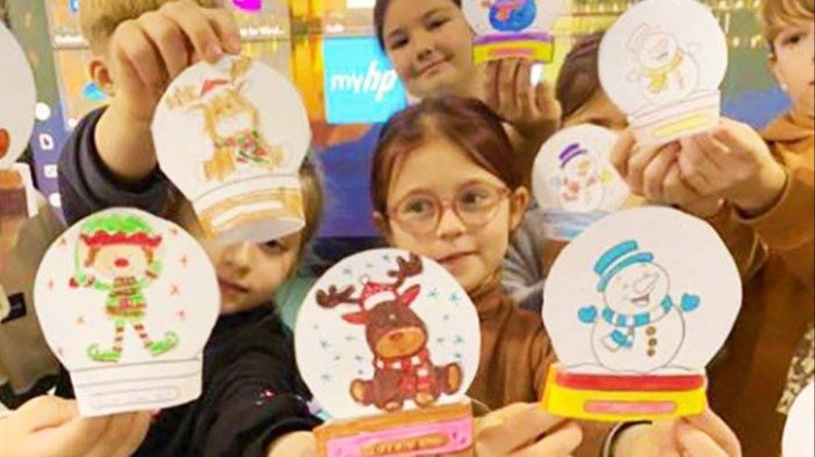 Crianças ucranianas