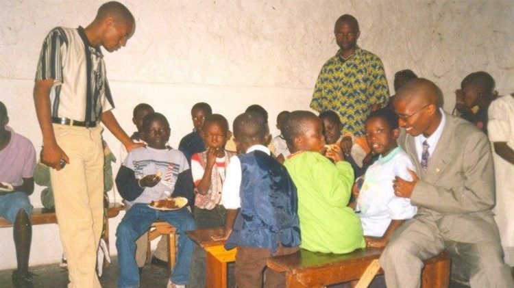 Floribert en la escuela de la paz de Sant'Egidio