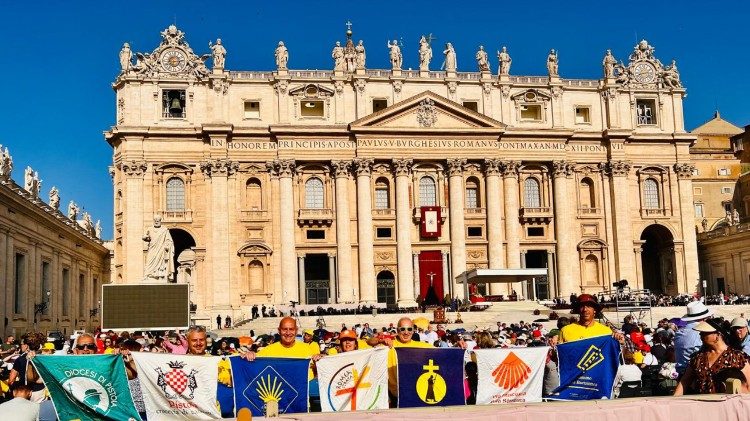 FederCammini in Piazza San Pietro   (© Federcammini) 