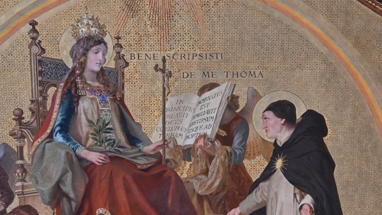 Św. Tomasz i alegoria katolickiej wiary, Muzea Watykańskie