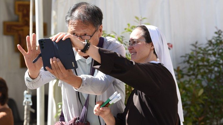 Incontri al Festival Francescano, foto di Alberto Berti