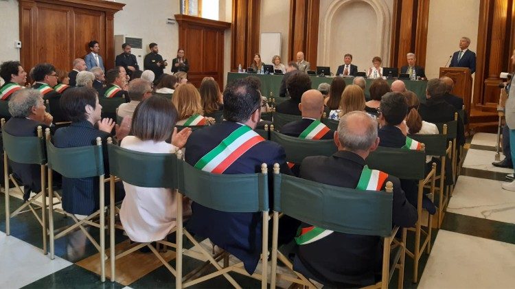 La Sala Capitolare del Chiostro del Convento di Santa Maria sopra Minerva, a Roma 